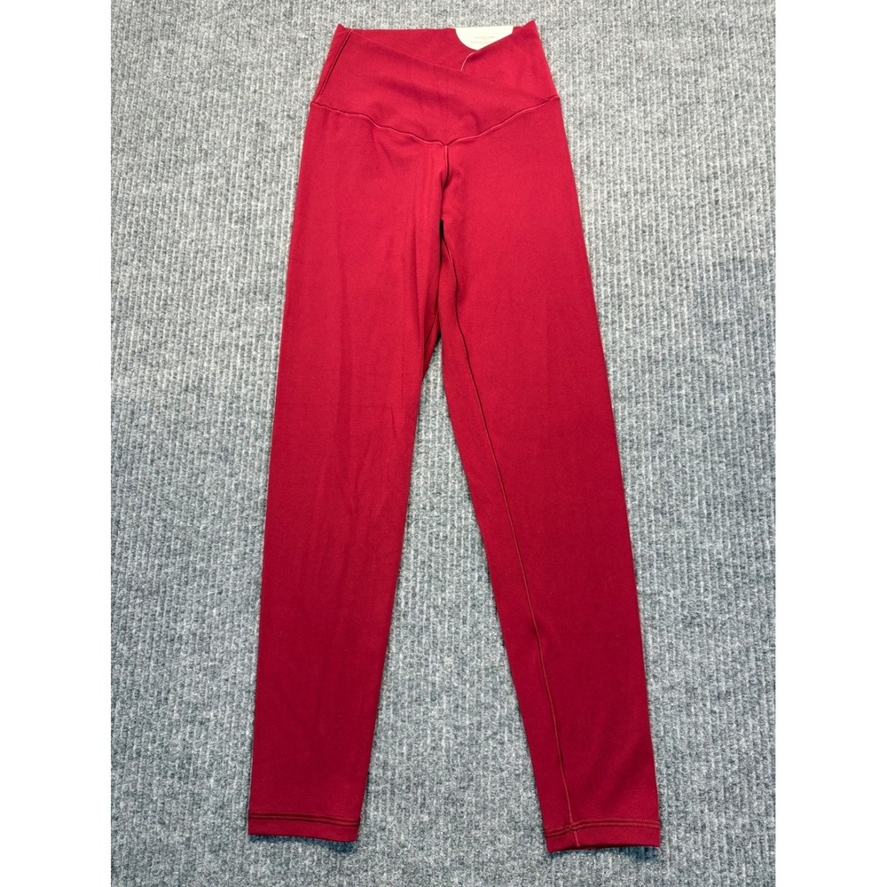 OFFLINE by Aerie Real Me Crossover 7/8 Leggings Red High Rise Small Petite